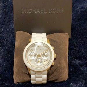 White Michael Kors Watch